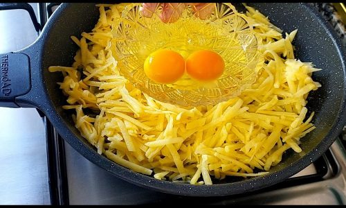 Patatesli Yumurta 5 Dakikada Hazırlanan Kahvaltı Tarifleri Lezzete Dair Yemek Tarifleri