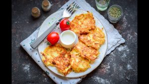 Draniki - Драники - The Russian Pancakes -  Rus Yemek Tarifi - Rusya Yemek Tarifi - Patatesli Pankek
