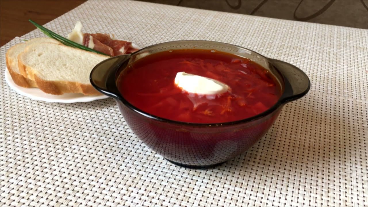 Borş Çorbası Tarifi - Borscht - Борщ - Rus Yemek Tarifi - Rusya Yemek Tarifi - Russian Food Soup