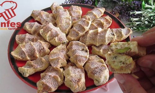 ÇAYIN KAHVENİN YANINA👌SADECE 10 DAKİKADA YAPIN❗❗ BÜTÜN ÖVGÜLERİ KAPIN AĞIZDA DAĞILAN ÇEREZ KURABİYE😋