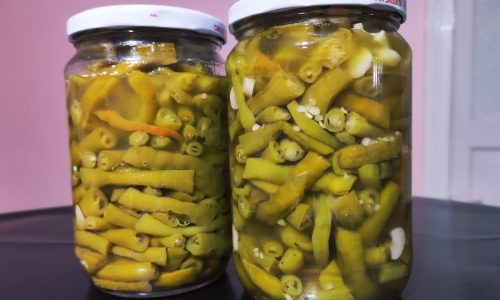 BİLDİĞİM EN KOLAY YAĞLI SİRKELİ BİBER TURŞUSU TARİFİ /YAPTIĞIN GÜN YEMEYE BAŞLA /PIPPELPICKLE REZEPT
