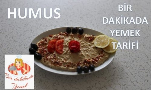Humus Bir Dakikada Yemek Tarifi