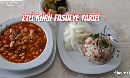 ETLİ KURU FASULYE | Pratik Lezzetli Yemek Tarifleri | Evde Yapılan Enfes Harika Tarifler İzle