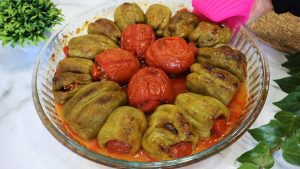 TENCERE DOLMASINI UNUTUN! Fırında Biber Dolması Tarifi Yemek Tarifleri