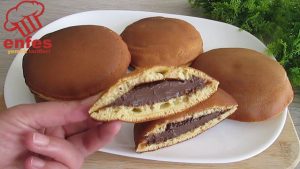 Her Evde Bulunan Malzemelerle SÜNGER GİBİ YUMUŞACIK Dorayaki tarifi | Japon krep dorayaki