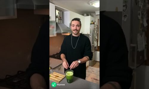 1 günde ödem attırıcı detoks tarifi | Fit Yemek #shorts