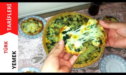 Ispanaklı Tart Nasıl Yapılır? | Ispanaklı Tart Tarifi | Ispanaklı Kiş Tarifi-türk yemek tarifleri