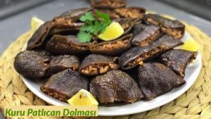 Kuru Patlıcan Dolması (Meze) - Naciye Kesici - Yemek Tarifleri