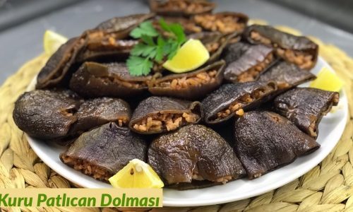 Kuru Patlıcan Dolması (Meze) – Naciye Kesici – Yemek Tarifleri