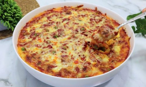 ŞAHANE BİR KÖFTELİ YEMEK (On Numara!) ✅ FIRINDA PATATES PÜRELİ SOSLU KÖFTE TARİFİ