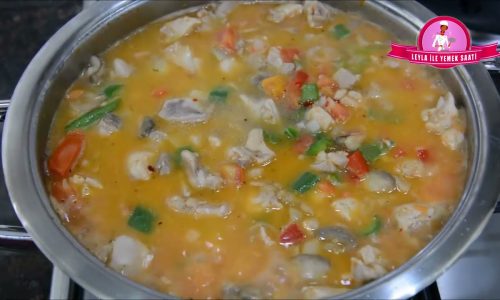 Mantarlı Tavuk Sote Tarifi   Yemek Tarifleri