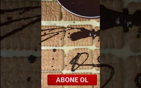 Muhallebili Bisküvili Pasta #yemektarifleri #tatlıtarifleri #food