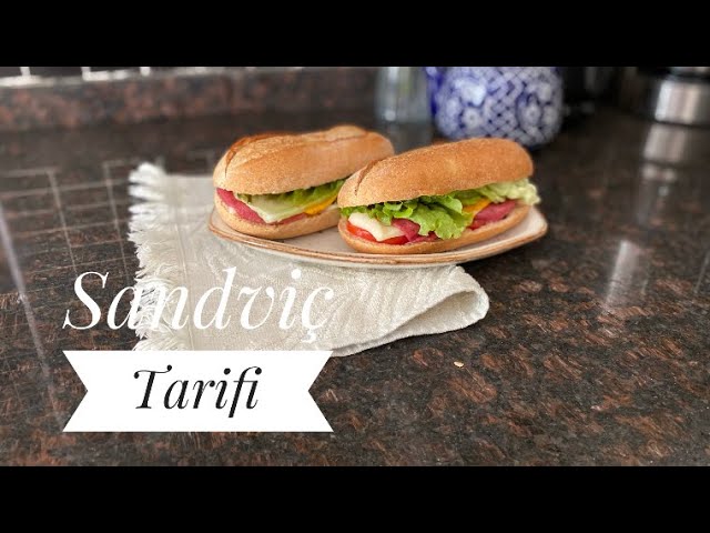 Lezzetli Sandviç | Yumurtalı Sandviç Nasıl Yapılır | Hızlı Sandviç Yapımı | Nefis Yemek Tarifleri