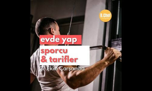 Sporcu Beslenmesi Yemek Tarifleri 27 Ekim Çarşamba