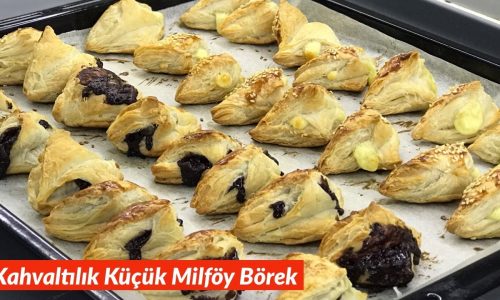 Kahvaltılık Küçük Milföy Börek – Naciye Kesici – Yemek Tarifleri