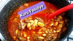Etli Kuru Fasulye Nasıl Yapılır. Kolay Yemek Tarifleri