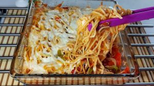 Sıvı Yağ Yok Ocak Kullanmadan 5 Dakikada Hazırlanan Ana Yemek Tarifi #OVEN PASTA RECIPE