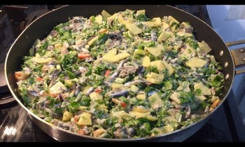 Hiç Böyle Yemek Yedinizmi? Lezzetli, Pratik Kolay ve Hızlı Yemek Tarifi. Hamsi, Lahana ve Patates