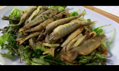 Pratik  Yemek Tarifleri : Soğanlı tavada Blue Island  Balık