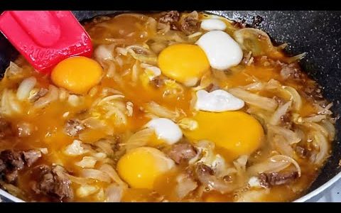 YUMURTALI SOĞAN KAVURMASI TARİFİ / Yemek Tarifleri