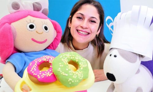 Play Doh ile yemek tarifleri! Smarta donat yapmaya çalışıyor – Çocuklar için hamur oyunu