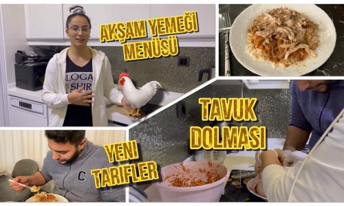 YEMEK TARİFLERİ / TAVUK DOLMASI / TAVUK HAŞLAMA / /PİLAV ÜSTÜ TAVUK