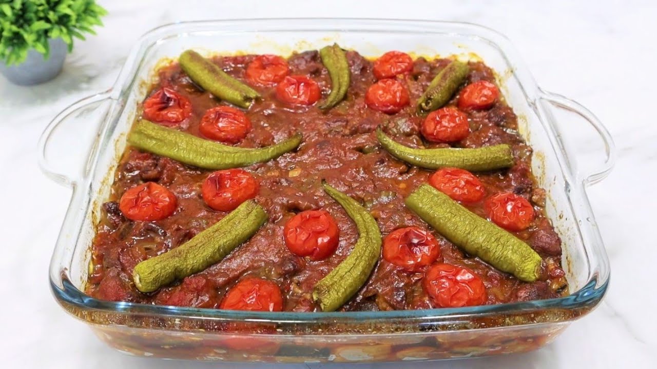 Lokum Gibi Pişen Şehzade Kebabı Tarifi ✅ Etli Patlıcan Yemek Tarifleri