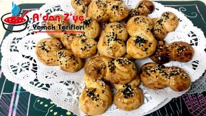 Uzun Süre Bayatlamayan Tuzlu Kurabiye | A'dan Z'ye Yemek Tarifleri
