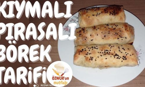 Pırasalı Kıymalı Börek Nasıl Yapılır? Börek Tarifi | Nefis Yemek Tarifleri