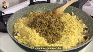 Mantarlı Mercimekli Pilav-yemek fikirleri/ Yemek Tarifleri