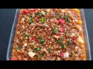 Tavuk Göğüslü Yeşil Mercimek Yemeği Tarifi -Yemek Tarifleri