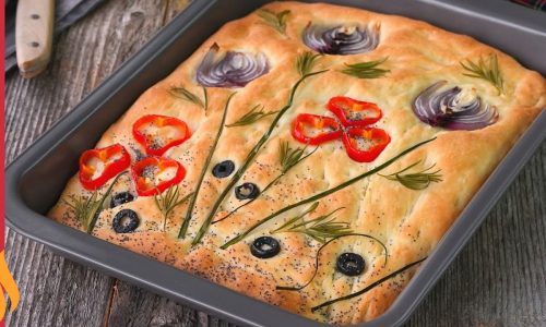 Yumuşacık İtalyan Ekmeği Focaccia 😍 Sofralara Bahar Gelsin 🌿🥳