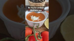Köz biberli domates çorbası #yemektarifleri #food #çorba