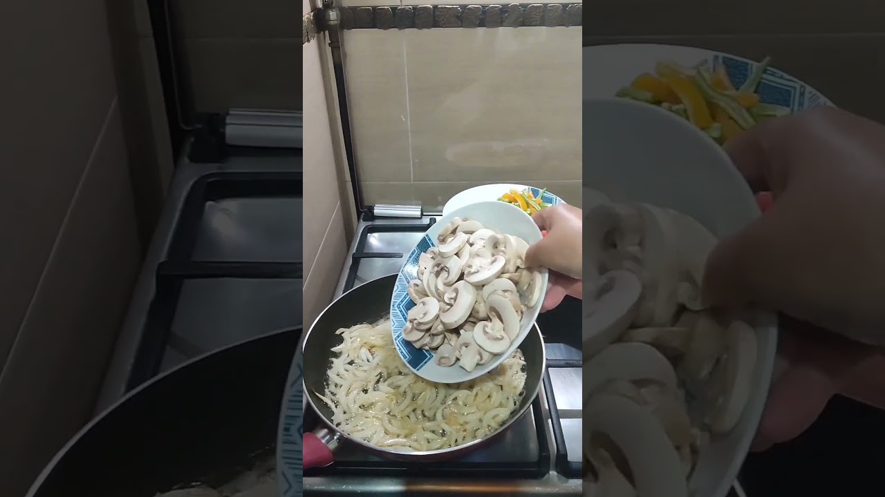 Cumartesi kahvaltımız #youtubeshorts #yemektarifleri #mantarsote