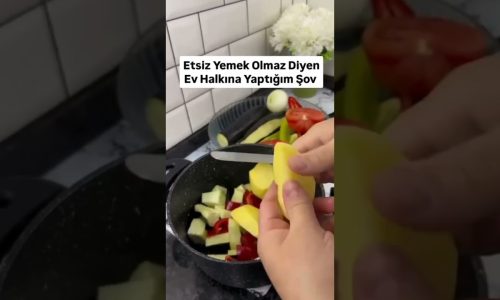 ev halkına yaptığım show #yemektarifleri #yemektarifi #yemekkapışması #kesvet #pratiktarifler #