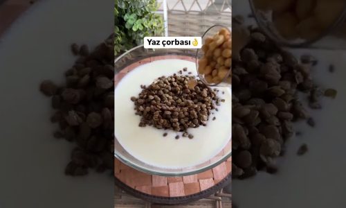 YAZ ÇORBASI TARİFİ  #pratiktarifler #tarif #yemektarifleri