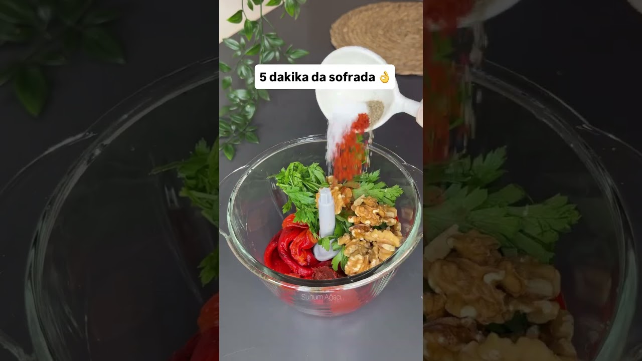 ♨️Köz biber mezesi #food #tarif #pratiktarifler #yemektarifleri