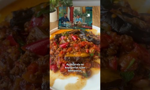 Hayriye’nin tabağındaki o efsane patlıcan yemeği burada!😍 #cooking #yemek #yemektarifleri