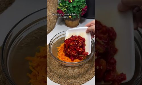 Havuç tarator  #food #tarif #yemektarifleri #pratiktarifler