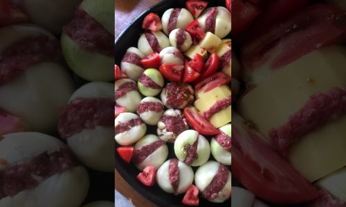 Fırında soğan kebap#cooking #sebzeyemekleri #yemektarifleri #enfesyemektarifi