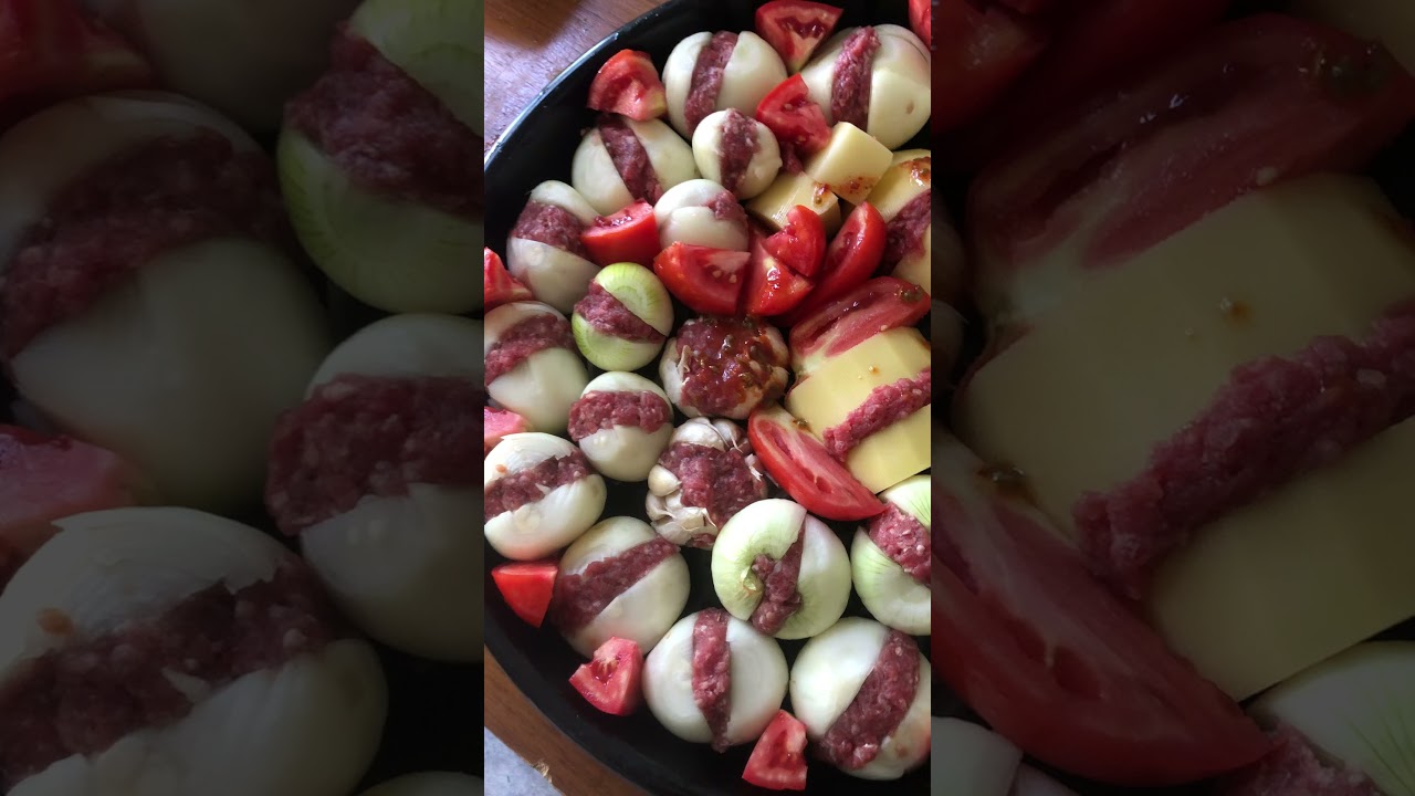 Fırında soğan kebap#cooking #sebzeyemekleri #yemektarifleri #enfesyemektarifi