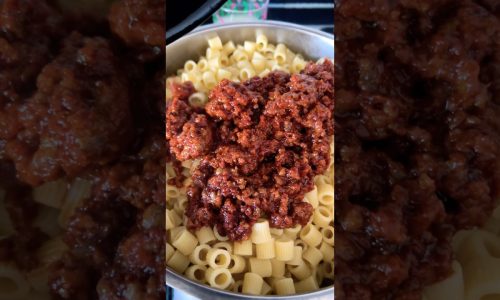 Kıymalı makarna aşırı 👌 #keşfet #food #tarif #recipe #yemektarifleri#cooking#makarna