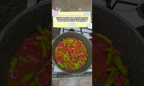 Domatesli Biber Turşusu #yemektarifleri #yemek #aboneol #youtubeshorts #tiktok