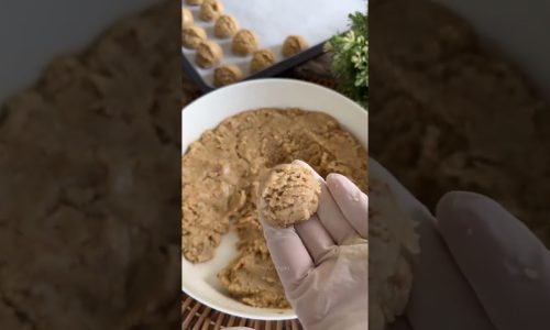 ♨️Kadayıflı tahinli çıtır kurabiye  #pratiktarifler #tarif #yemektarifleri #food