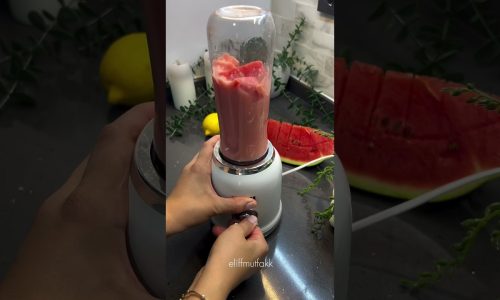 1 dilim karpuz ile limonata yapıyoruz.🍉  #food #tarif #masterchef