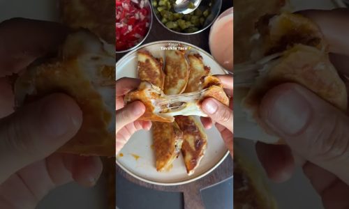 Kaşarlı Tavuklu Taco🌮  #pratiktarifler #tarif #masterchef