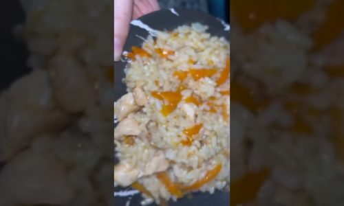 Özbek Pilavı Tavuklu #özbekpilavı #pilavtarifi #kırgızistan #shortvideo #food #yemektarifleri