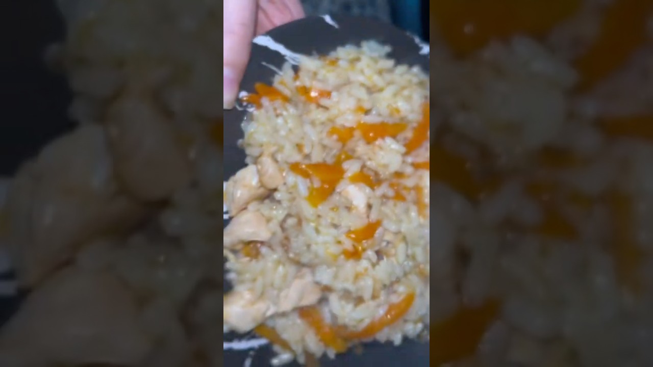 Özbek Pilavı Tavuklu #özbekpilavı #pilavtarifi #kırgızistan #shortvideo #food #yemektarifleri