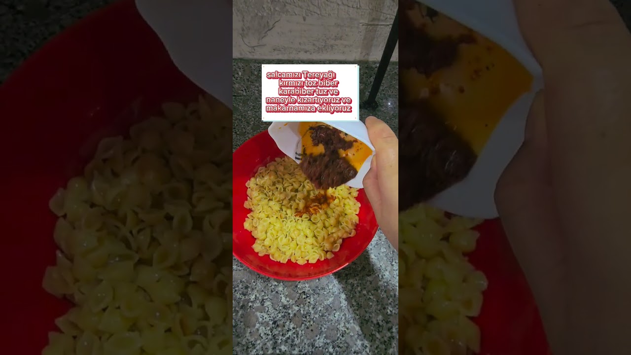 Makarna Salatası #yemektarifleri #yemek #salatatarifi #youtubeshorts