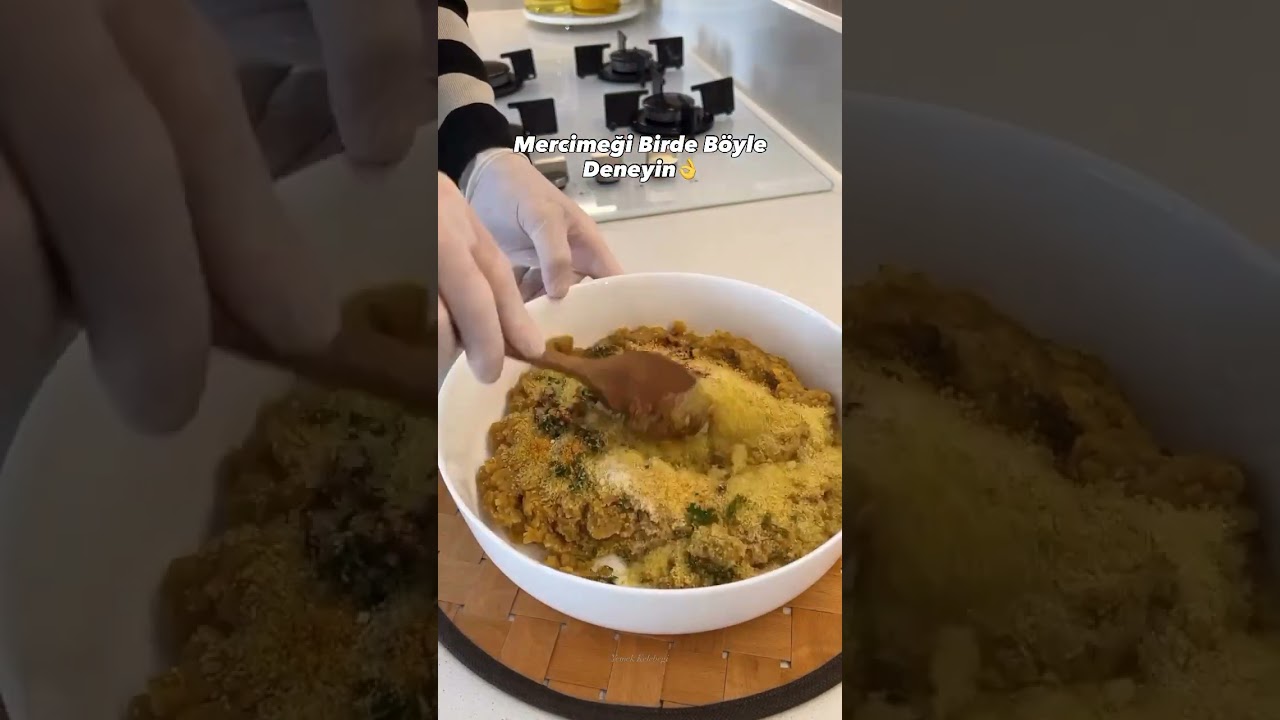 ♨️MERCİMEK MANTISI  #pratiktarifler #tarif #yemektarifleri #food